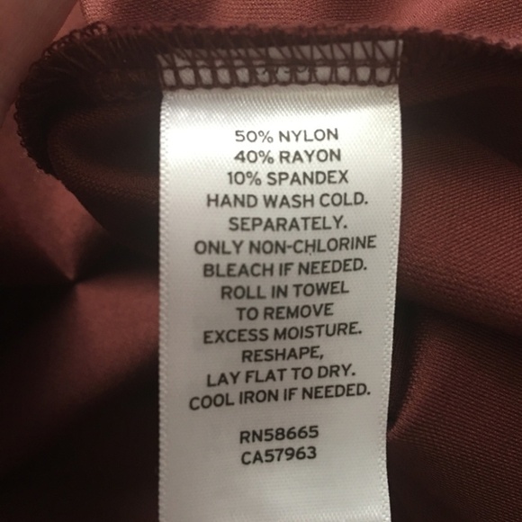 πΈ Nordstrom Open Edit Tube Top Rayon Blend Jersey Milk Chocolate Brown Tank - Picture 6 of 11